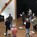 Der Mehrzwecksaal des Martin-Luther-King-Haus