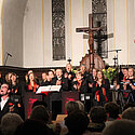 Wir singen "Oh happy day"