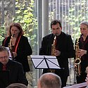 Unterstützung durch 3 Saxophonisten