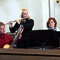 Instrumentalisten bei der Probe