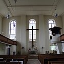 Der wunderschöne Altarbereich der Kreuzkirche